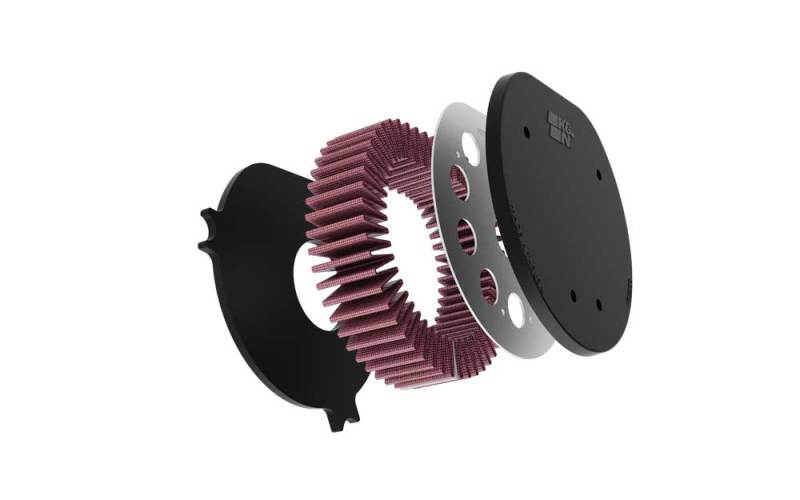 Yamaha V Star 1100 Engine Air Filter - K&N Engineering - High-Flow, Direct Fit - `99-`09